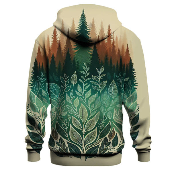 Serene Forest Dawn Hoodie