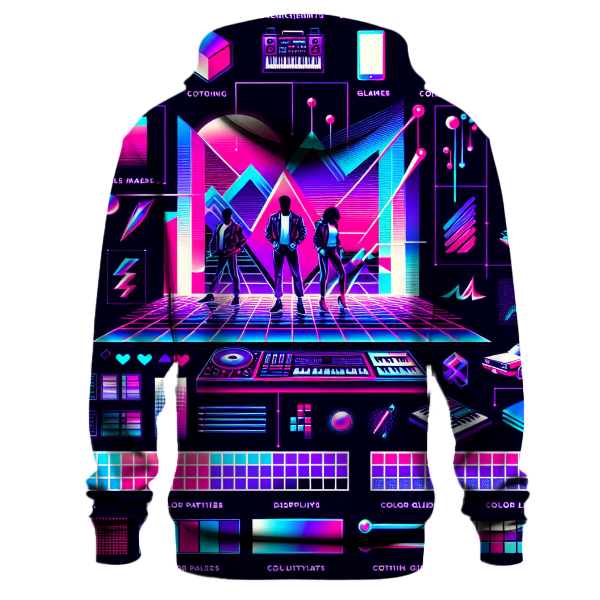 Futuristic Synth Dreams Hoodie
