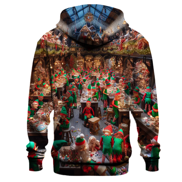 Festive Elf's Workshop Hoodie