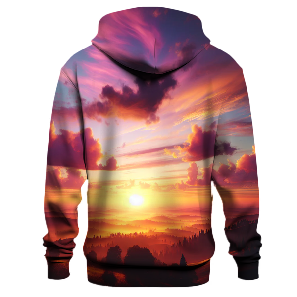Ethereal Sunset Harmony Hoodie