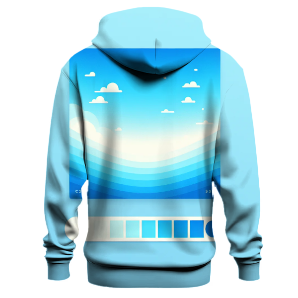 Azure Sky Fade Hoodie