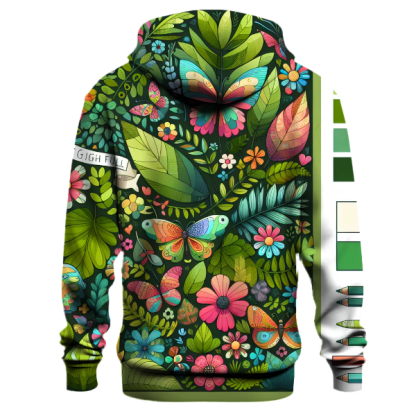 Nature's Whimsical Creatures Hoodie