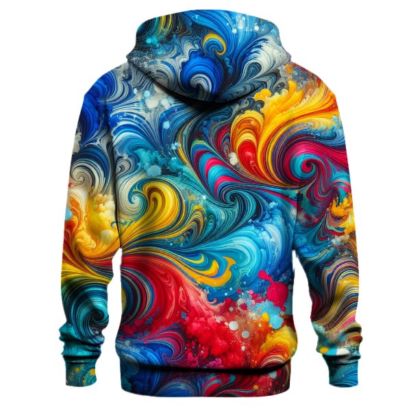 Classic 70s Tie Dye Hoodie