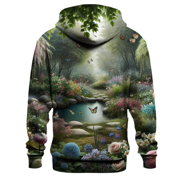 Peaceful Garden Oasis Hoodie