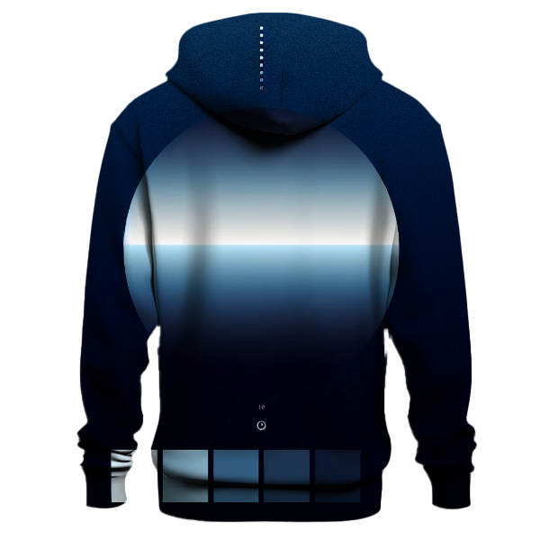 Steel Blue Horizon Hoodie