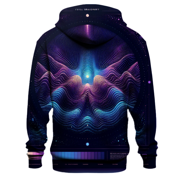 Galaxy Ripple Gradient Hoodie