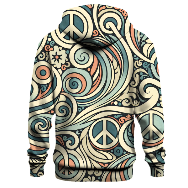Peaceful Paisley Groove Hoodie