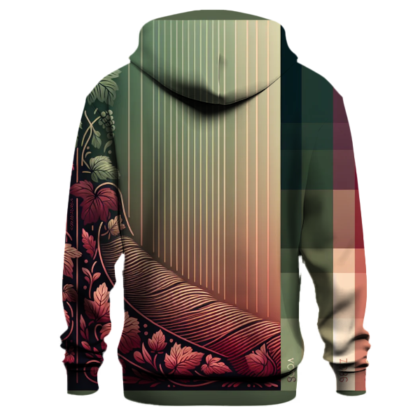 Rustic Vineyard Gradient Hoodie