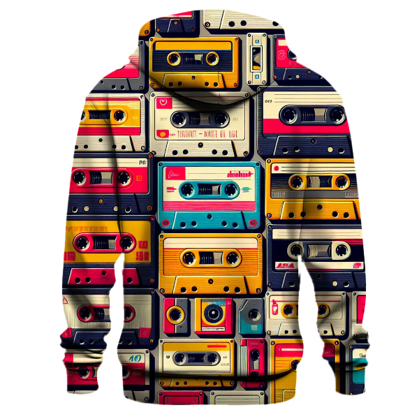 Colorful Cassette Collection Hoodie