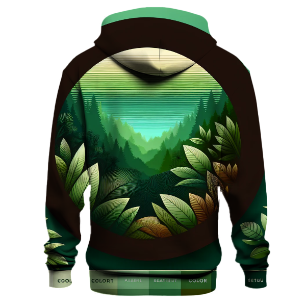 Jungle Oasis Gradient Hoodie