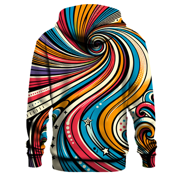 Funky Rainbow Hues Hoodie