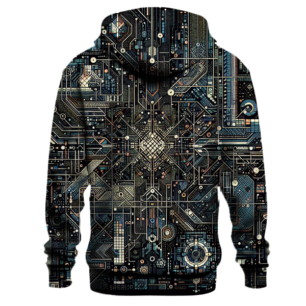 Cyber Grid Nexus Hoodie