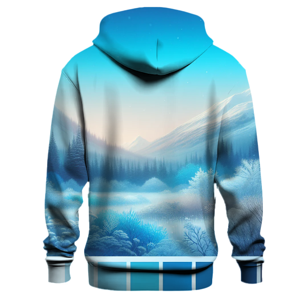 Icy Blue Fade Hoodie