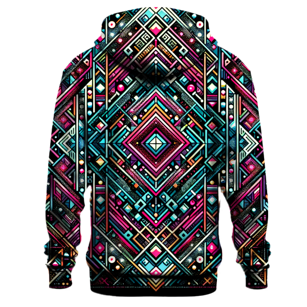 Neon Prism Glimmer Hoodie