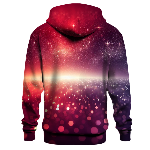 Crimson Stardust Hoodie