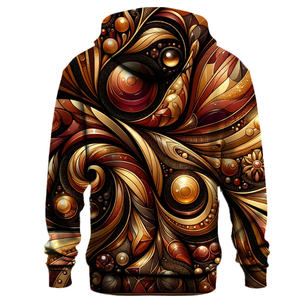 Mystic Amber Glow Hoodie
