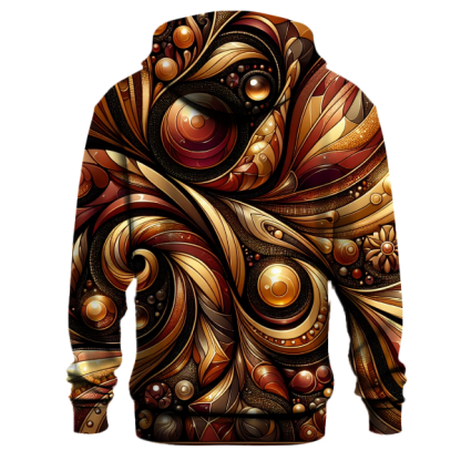 Mystic Amber Glow Hoodie