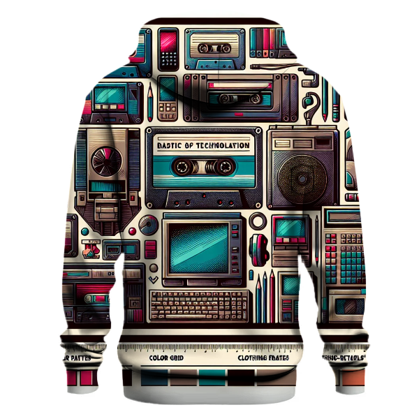 Vintage 80s Tech Hoodie