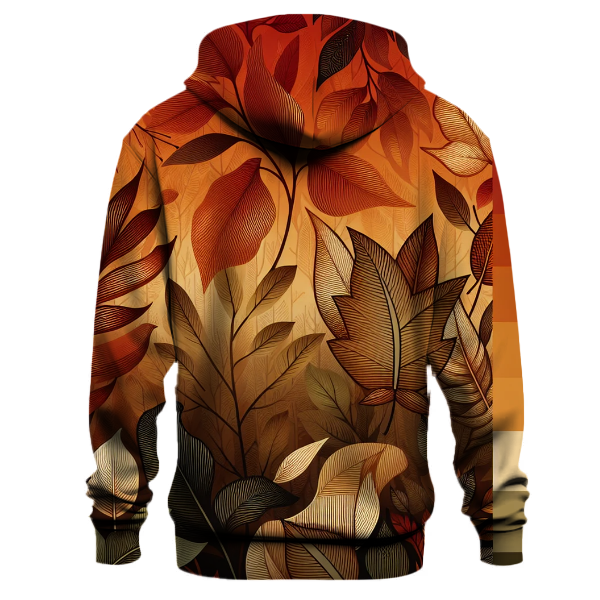 Autumn Leaves Ombre Hoodie