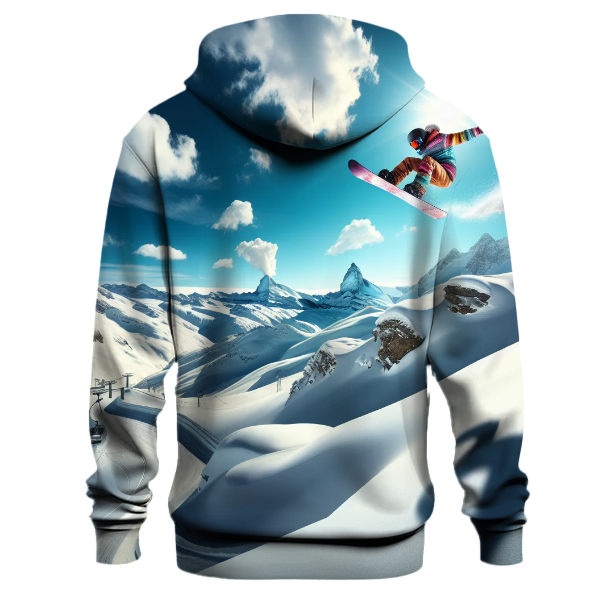 Snowboarding - Swiss Alps Hoodie