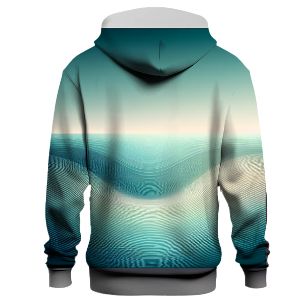 Mystic Ocean Mist Gradient Hoodie
