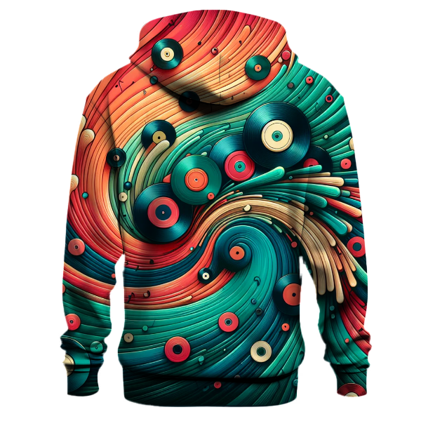 Vibrant Vinyl Vortex Hoodie