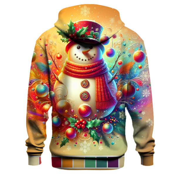 Holly Jolly Snowman Hoodie