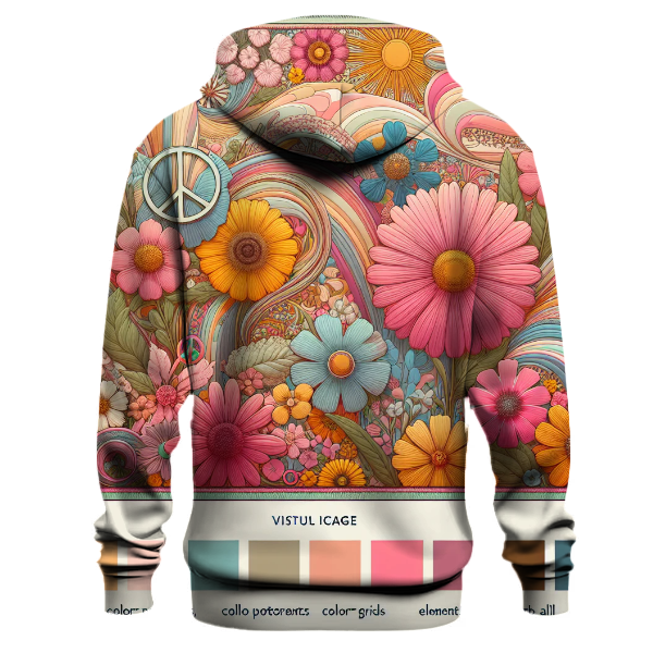 Retro Flower Child Hoodie