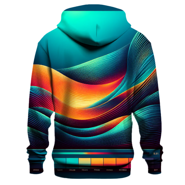 Fiery Ocean Hoodie