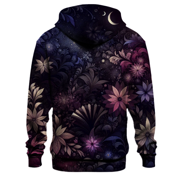 Midnight Garden Blossom Hoodie