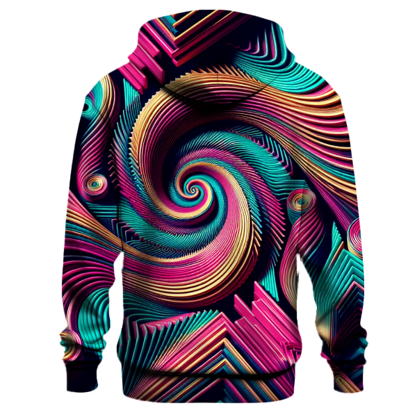 Retro Funk Wave Hoodie