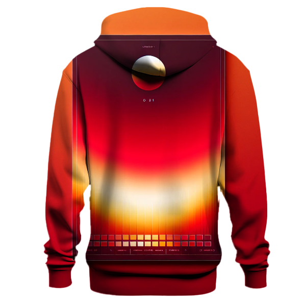 Warm Ember Gradient Hoodie