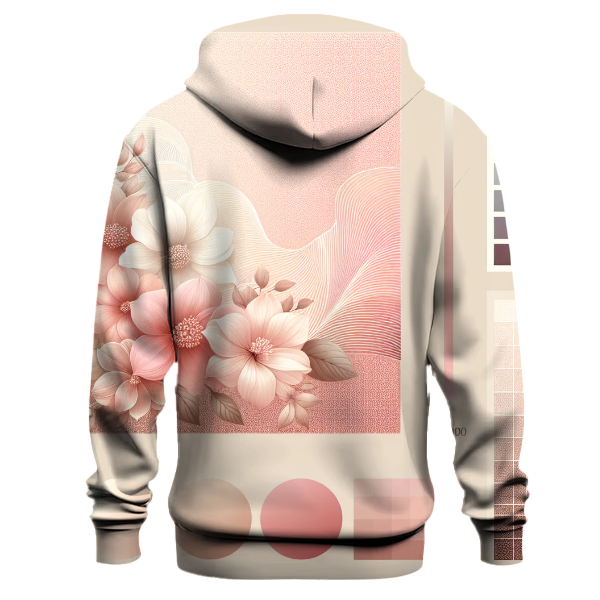 Floral Whisper Fusion Hoodie