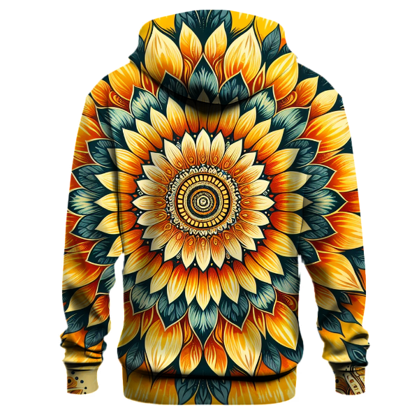 Sunflower Sunshine Burst Hoodie