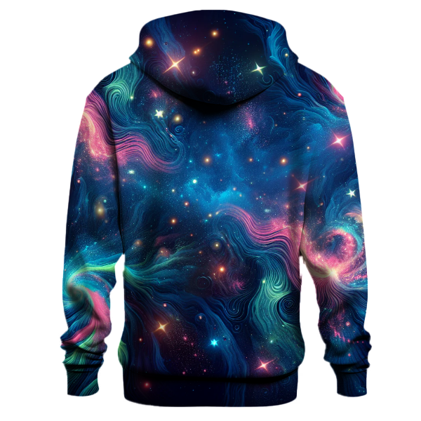 Neon Starscape Hoodie