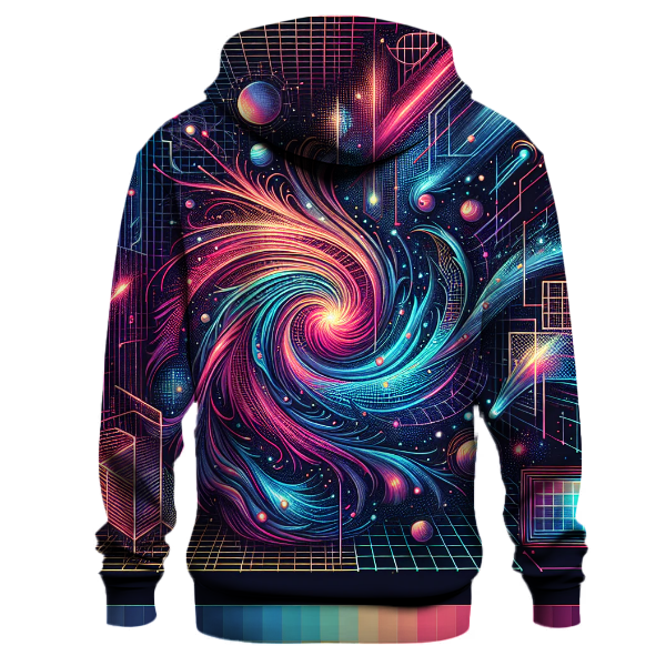 Cosmic Laser Grid Hoodie