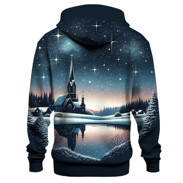 Silent Night Church Bells Hoodie
