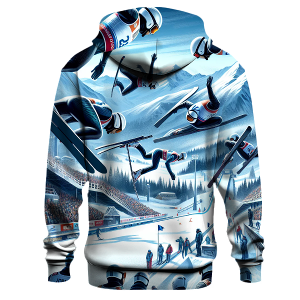 Ski Jumping Flight Hoodie