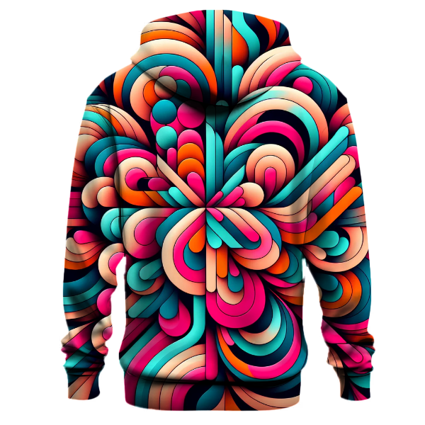 Kaleidoscope Color Burst Hoodie