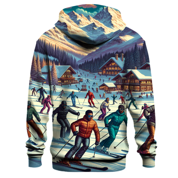 Skiing - Powder and Passion Hoodie