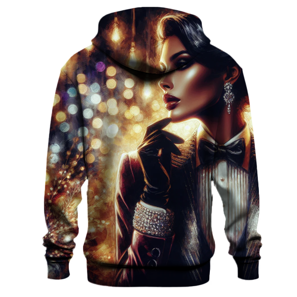 Glamorous Holiday Fashionista Hoodie