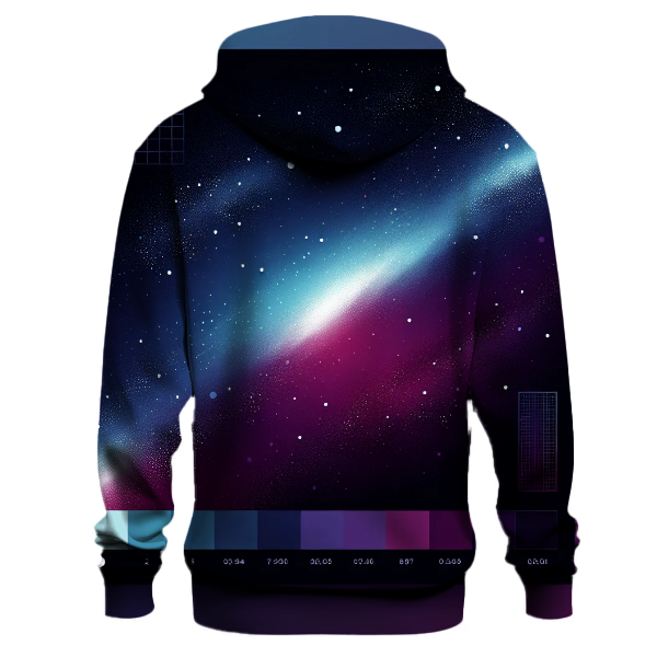 Cosmic Midnight Wave Hoodie