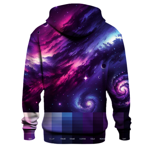 Cosmic Nebula Fade Hoodie