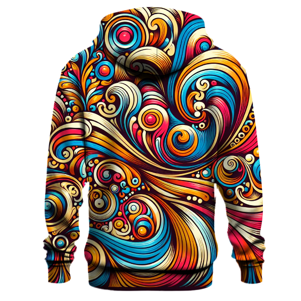 Swirl Tapestry Hoodie