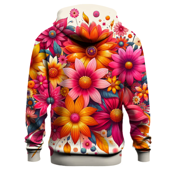 Groovy Floral Medley Hoodie