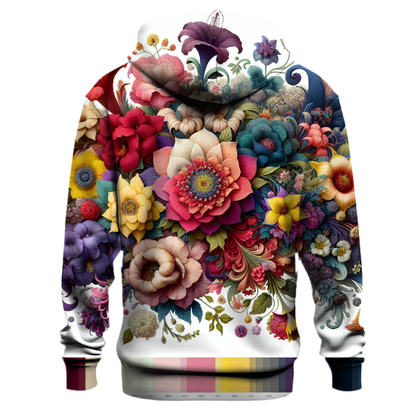 Beautiful Floral Whimsy Hoodie