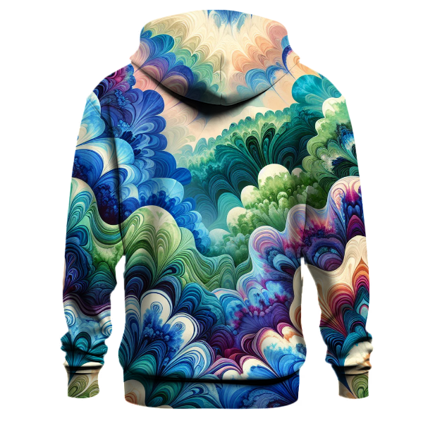 Vivid Tie-Dye Wave Hoodie