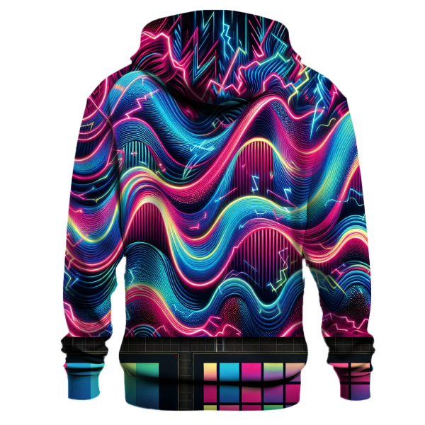 Electric Wave Vibes Hoodie