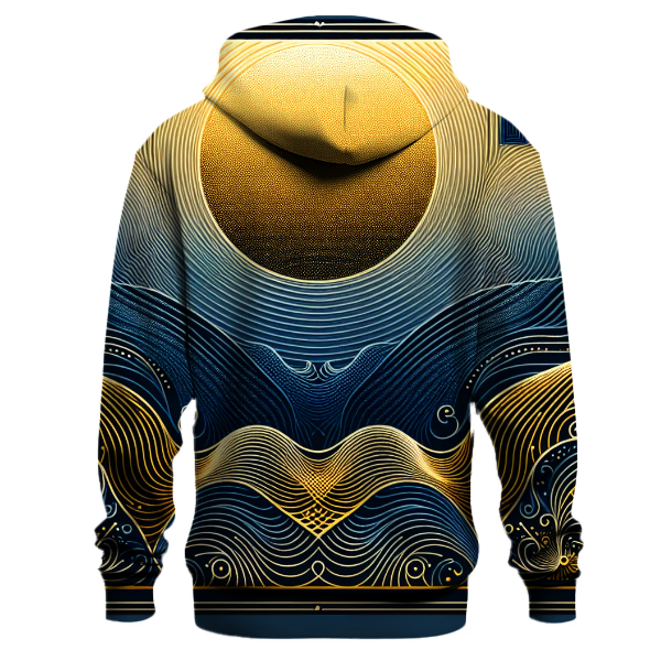 Golden Waves Hoodie