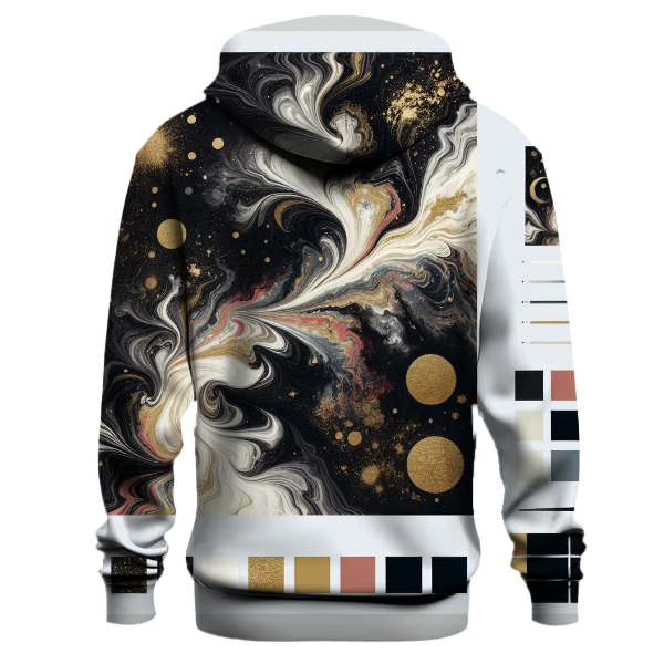 Celestial Marble Glow Hoodie